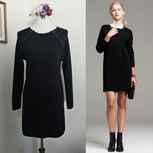 Banana Republic Zip Shoulder Sweater Dress